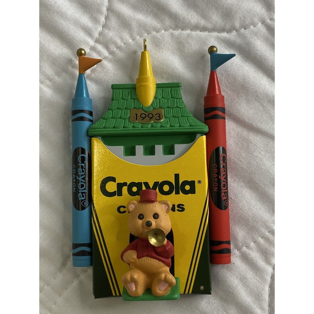Hallmark Keepsake Ornament 1993 Crayola Crayon Bright Shining Castle